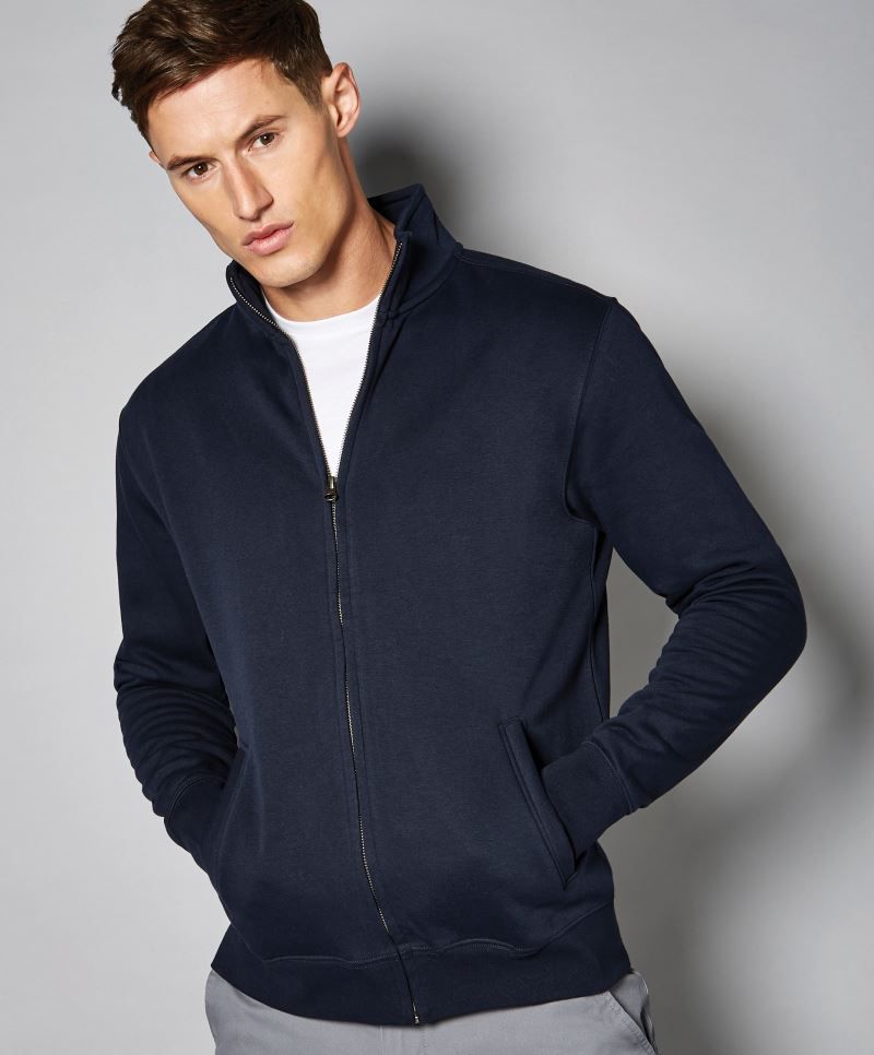 Regular Fit Zipped Sweatshirt Kustom Kit K334 Regular Fit Zipped Sweatshirt Kustom Kit K334