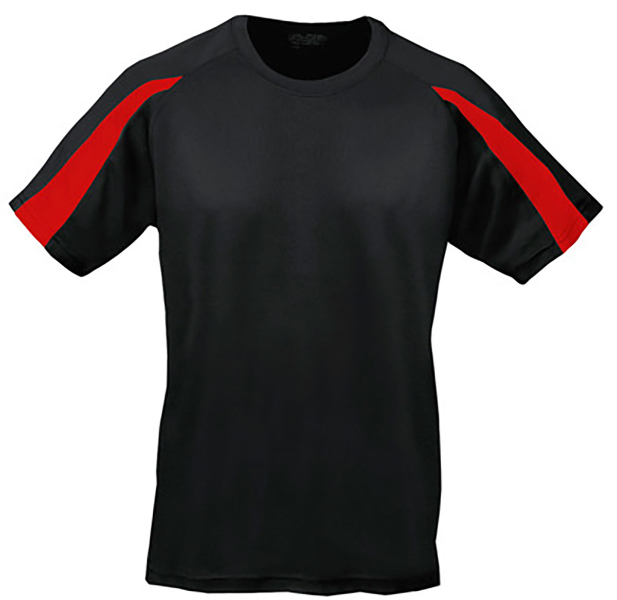 JC003-jetblack-red jet black/ fire red