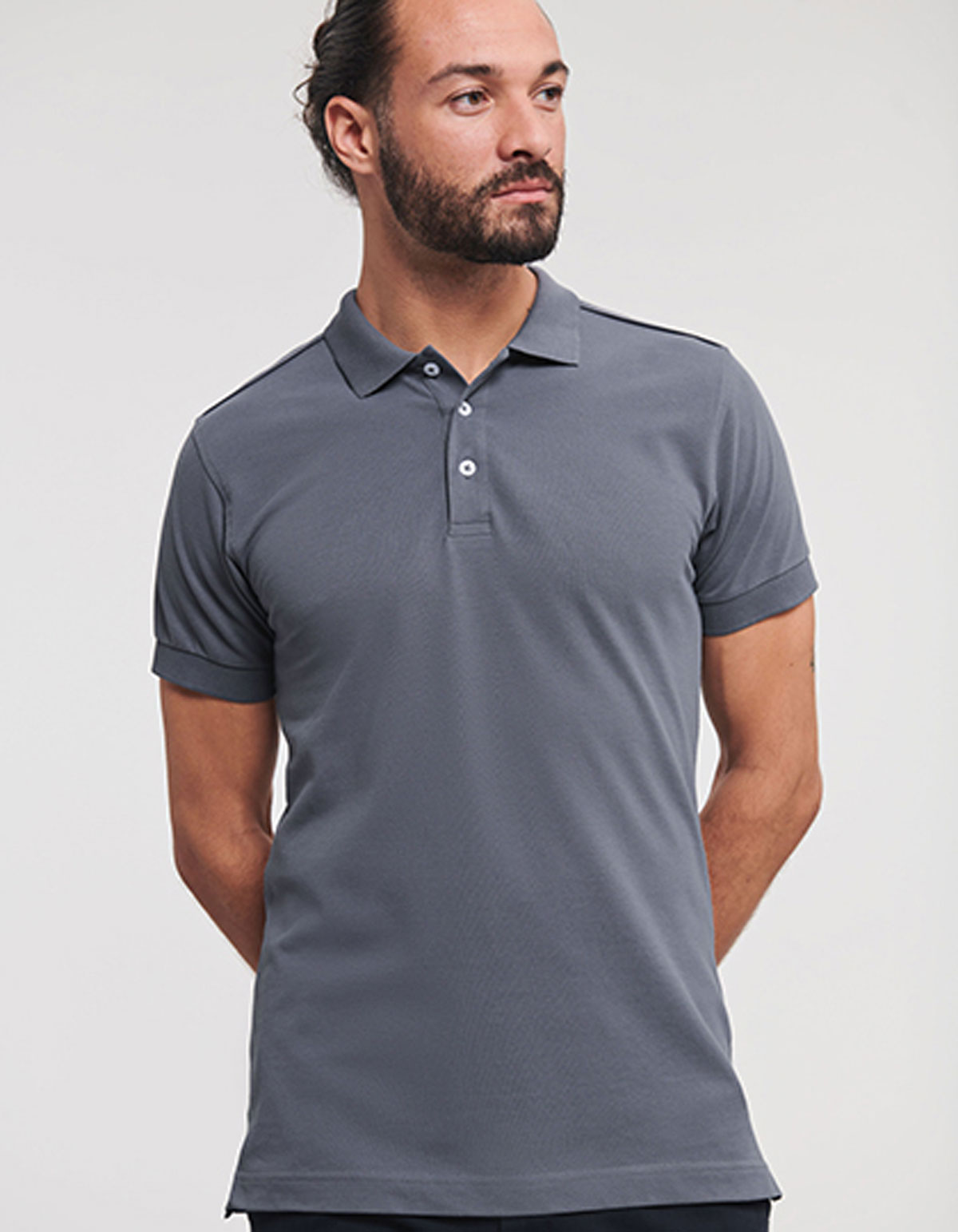 Stretch Poloshirt Russell 566M Stretch Poloshirt Russell 566M