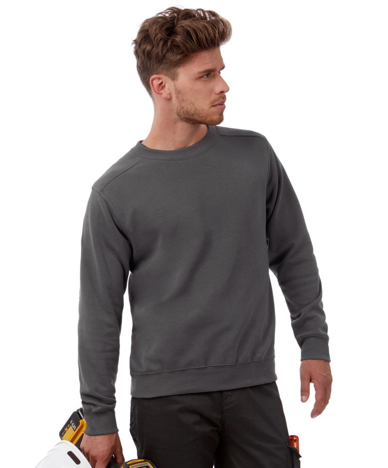 010C20-Model B&C Hero Pro Workwear Sweater WUC20