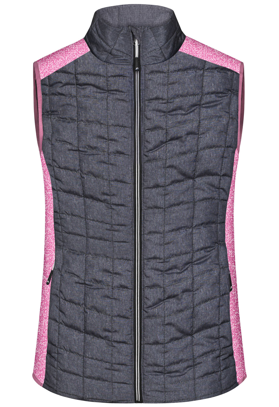 JN739-pink-anthracite pink melange/ anthracite melange