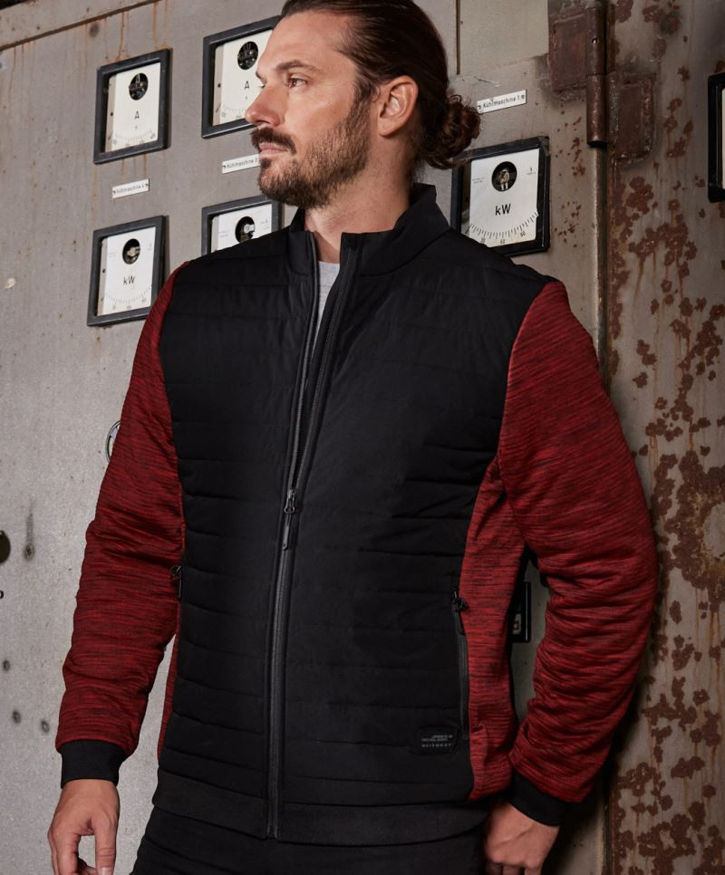 Herren Hybrid Jacke James & Nicholson JN1866 Herren Hybrid Jacke James & Nicholson JN1866