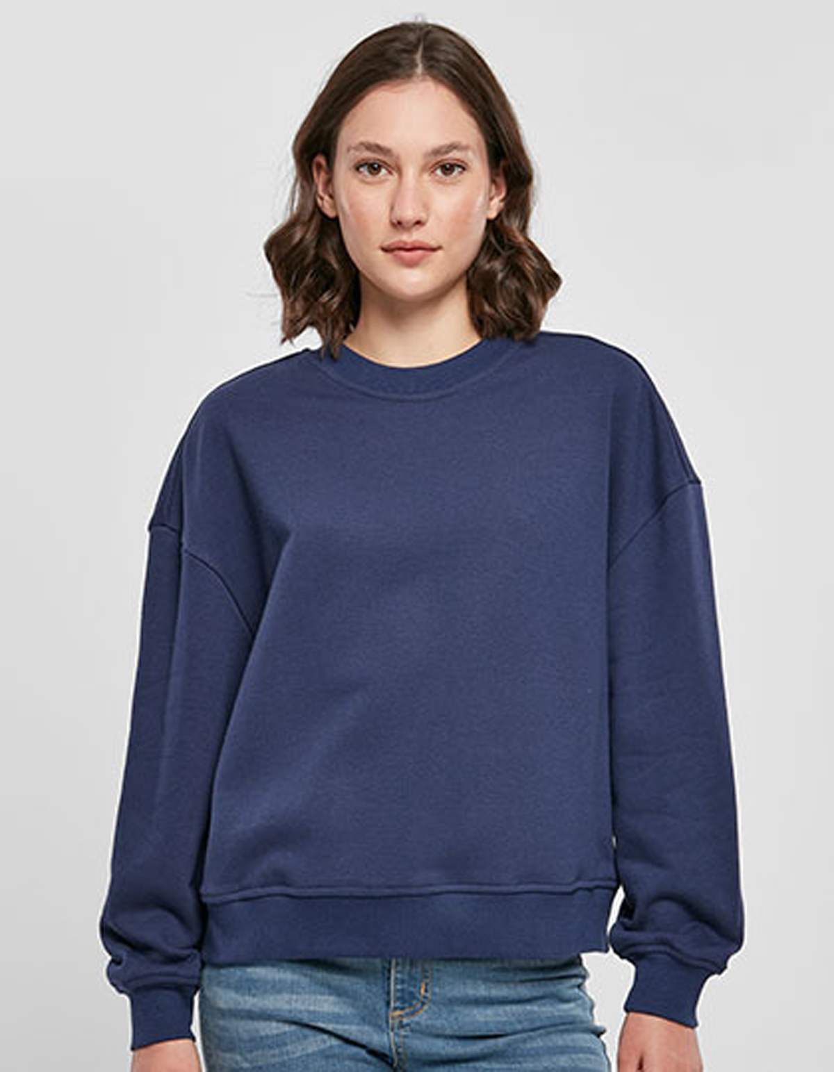 BY212-foto1 Ladies Oversized Crewneck Sweatshirt BY212