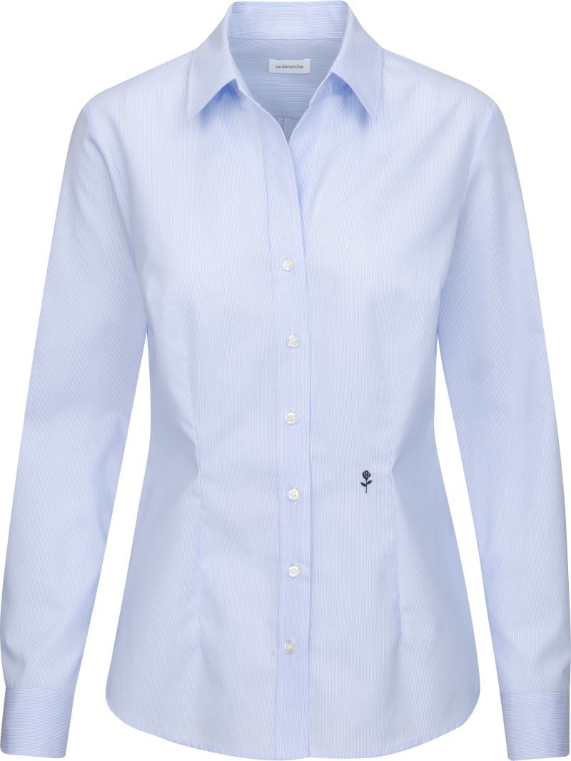 SST0619-striped striped light blue/ white