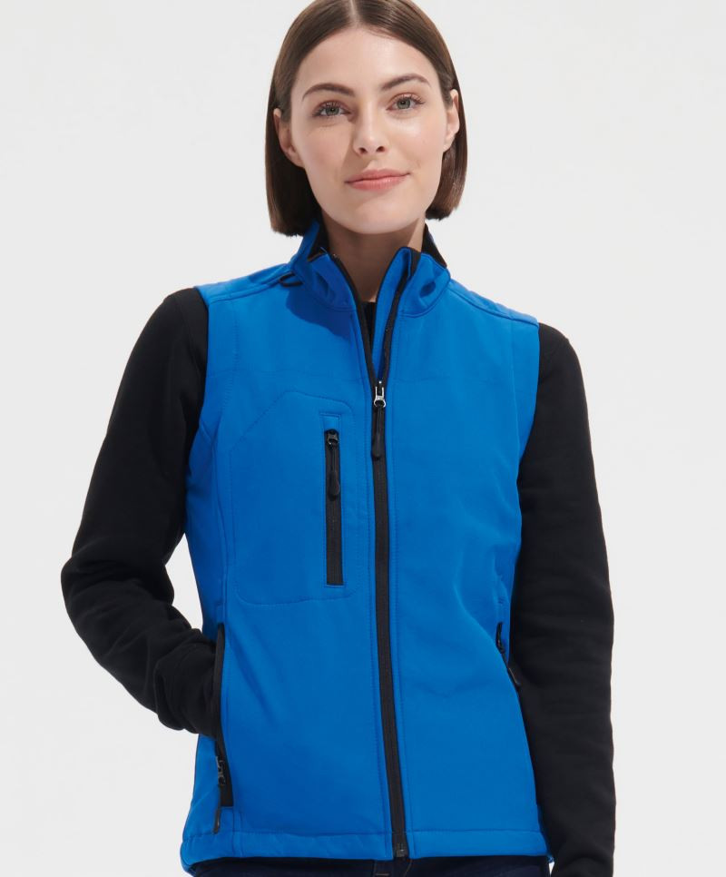 Women`s Sleeveless Softshell Rallye Sol's 6801