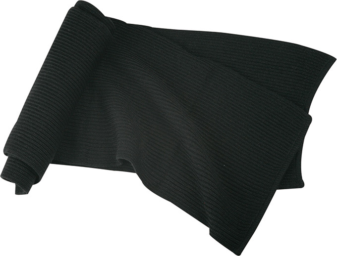 MB504_black Knitted Scarf Myrtle Beach MB504